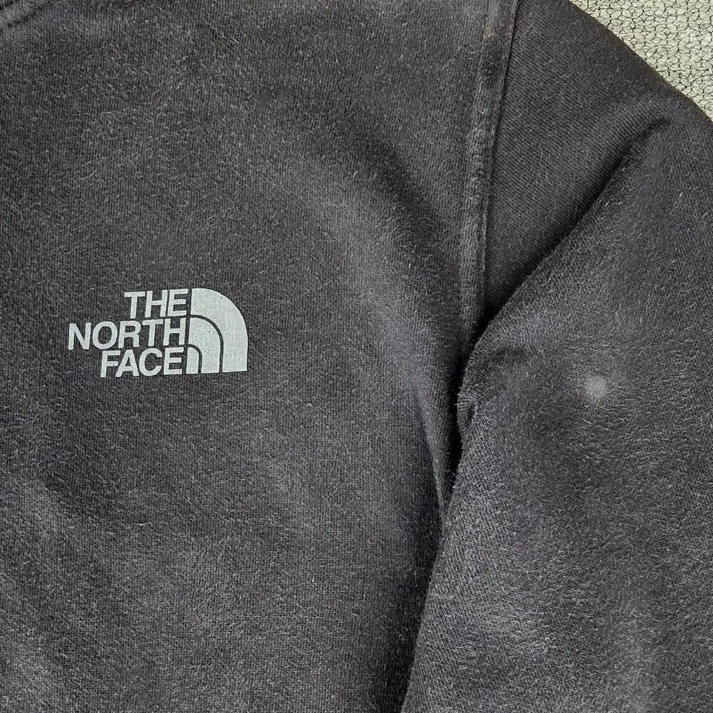 THE NORTH FACE MENS BLACK NEVER STOP EXPLORING HOODIE SIZE SMALL FLEECE